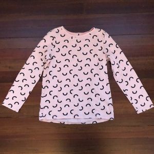 Tea Collection Girls Long Sleeve Macaroni Shirt